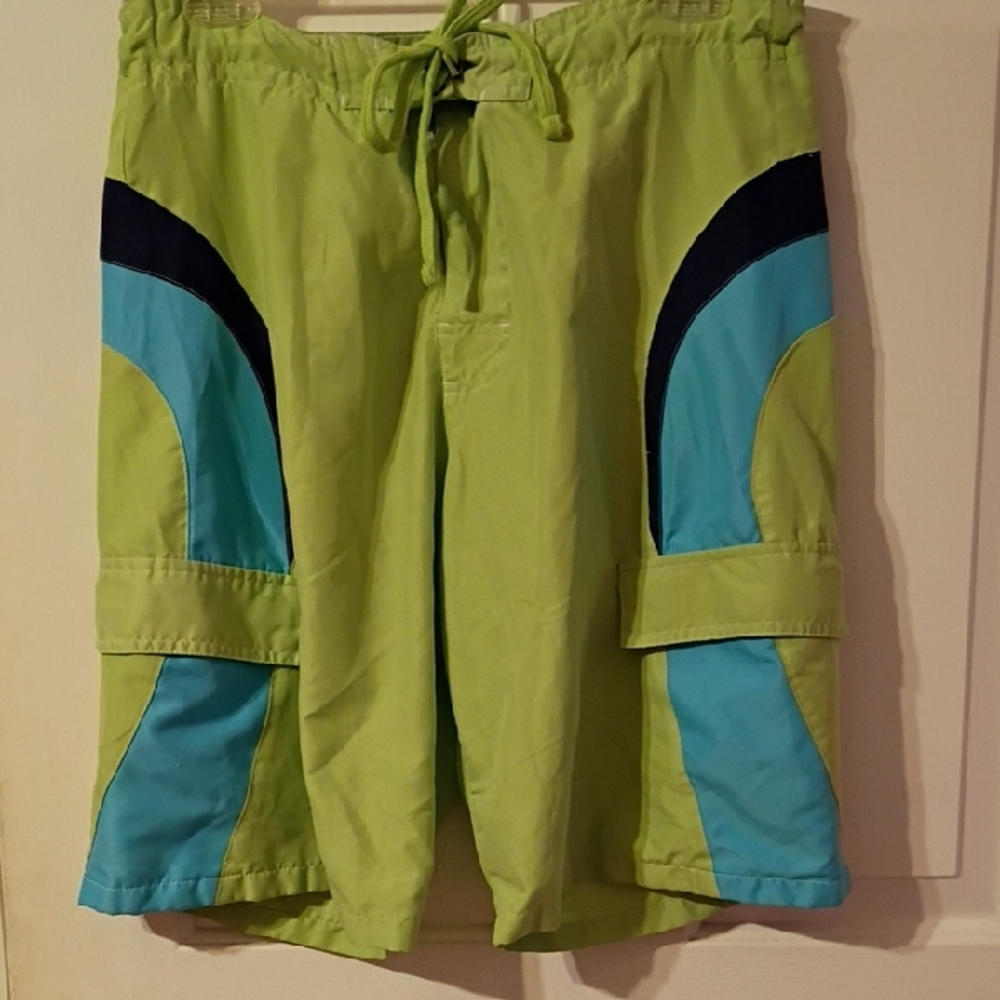 Men's Red Camel Swim Trunks